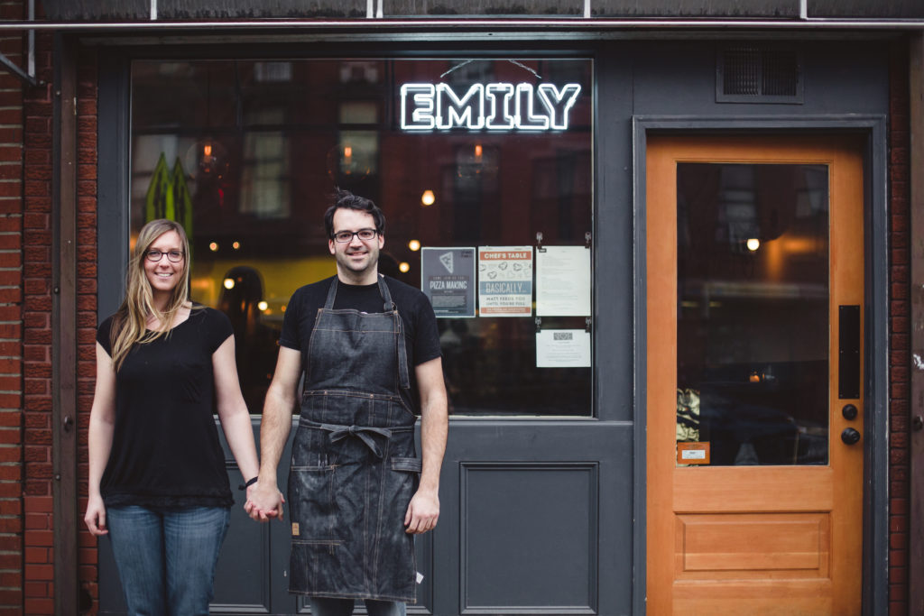 Matthew Hyland from Pizza Loves Emily, Emmy Squared & Violet in NYC